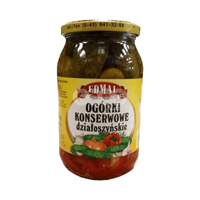 EDMAL OGÓRKI DZIAŁOSZYŃSKIE 900ML