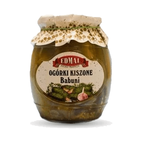 EDMAL OGÓRKI KISZONE BABUNI 750ML