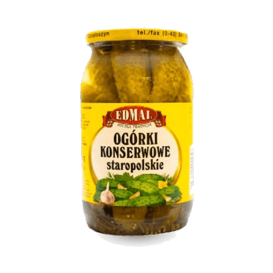 EDMAL OGÓRKI KONSERWOWE 900ML