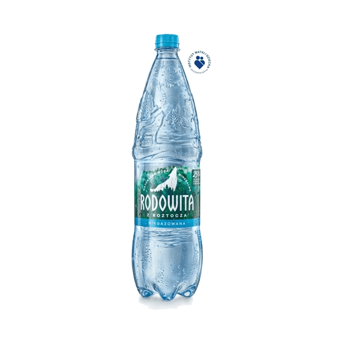 RODOWITA Z ROZTOCZA.WODA NIEGAZ 1,5L