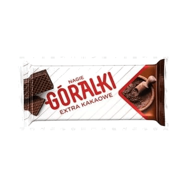 GÓRALKI WAFELKI NAGIE KAKAOWE 42G