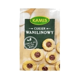KAMIS CUKIER WANILINOWY 16G