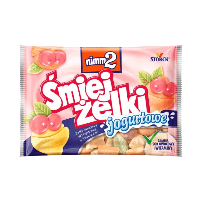 NIMM2 ŻELKI.ŚMIEJŻELKI JOGURTOWE 100