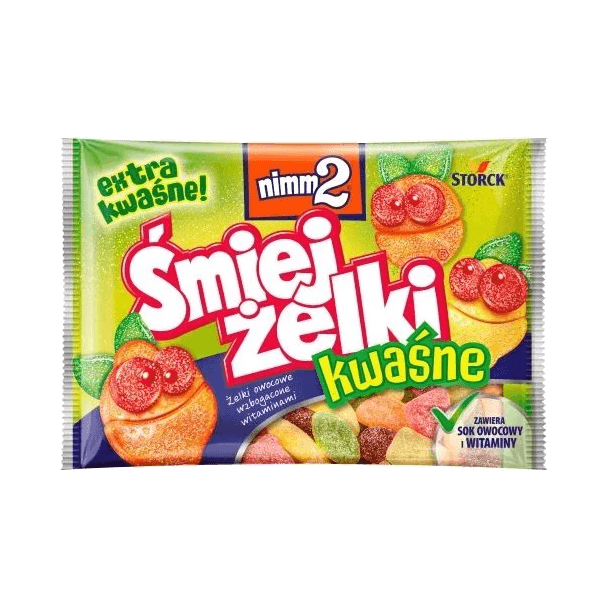 NIMM2 ŻELKI.ŚMIEJŻELKI KWAŚNE 100G