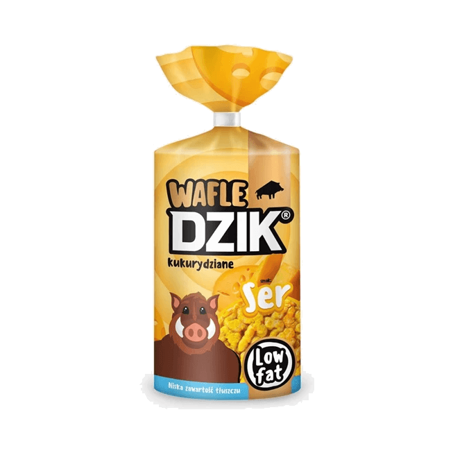 DZIK WAFLE KUKUR.SEROWE 120G
