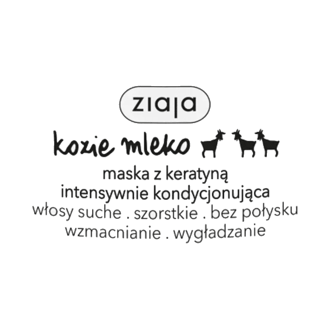 ZIAJA KOZIE MLEKO MASKA DO WŁOSÓW200