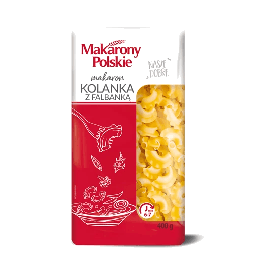 MAKARONY POLSKIE KOLANKA Z FALB.400G