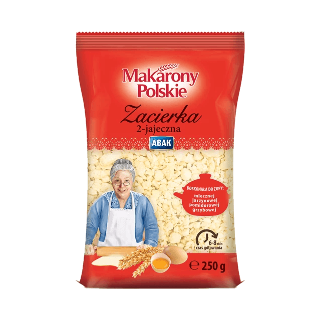 MAKARONY POLSKIE ZACIERKA 2 JAJ 250G