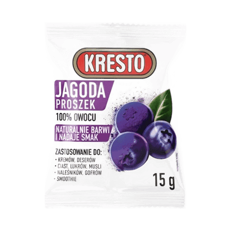 KRESTO JAGODA LIOFILIZOWANA PROSZ.15