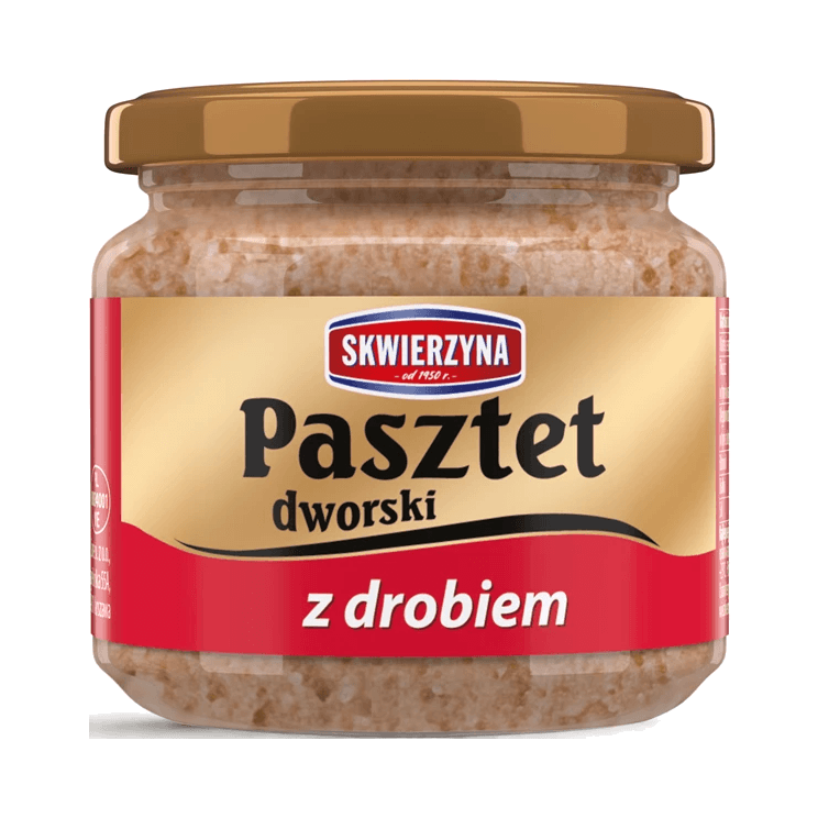 SKWIERZYNA PASZTET DWORSKI Z DROBIEM