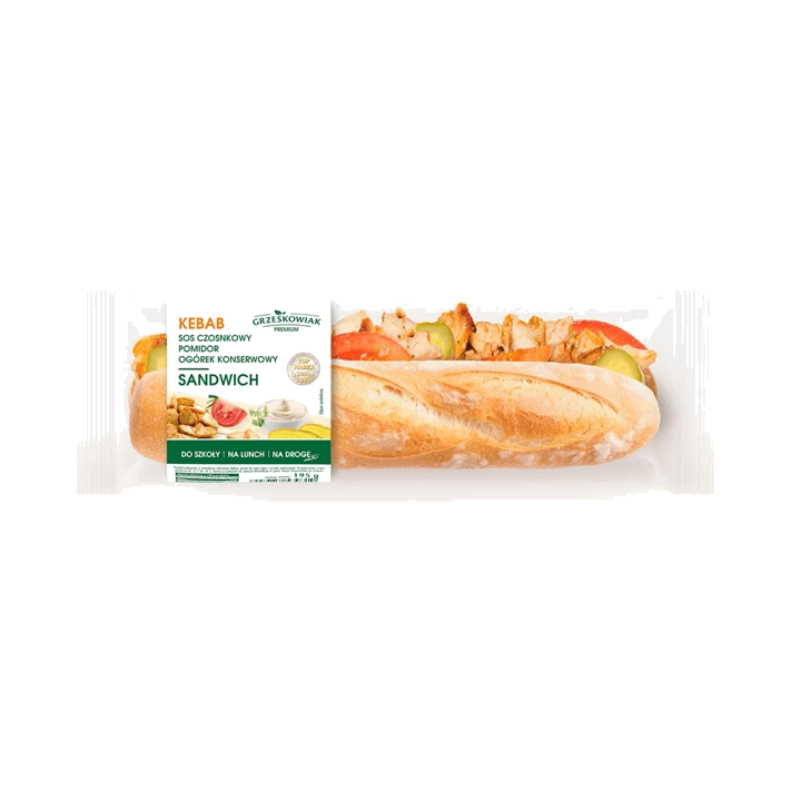 GRZEŚKOWIAK SANDWICH PRZENNY Z KEBAB