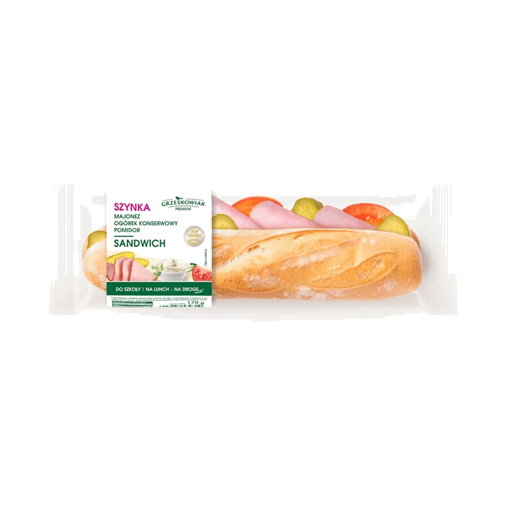 GRZEŚKOWIAK SANDWICH PRZENNY Z SZYNK