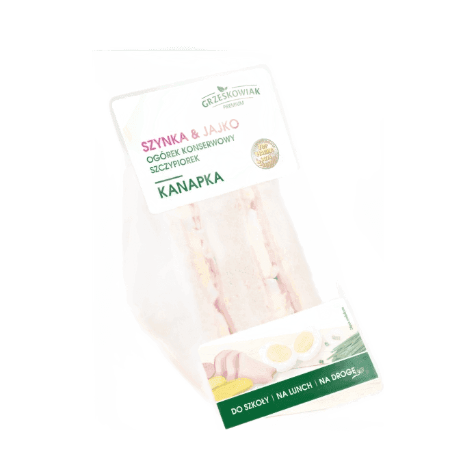 GRZEŚKOWIAK KANAPKA Z SZYN. JAJKIEM