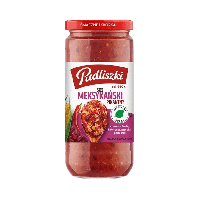 PUDLISZKI SOS MEKSYKAŃSKI PIKAN 480G
