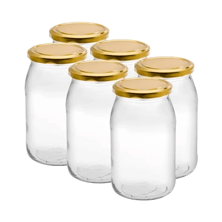 FLORENTYNA SŁOIK 900ML Z NAKRĘTKĄ Z