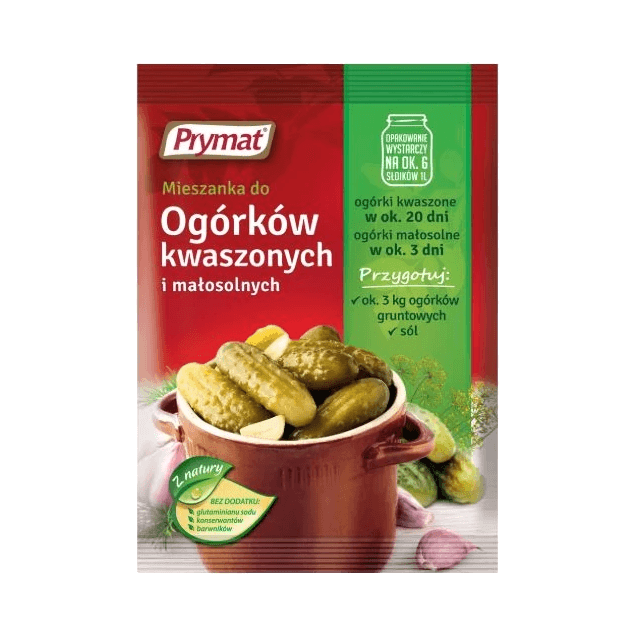 PRYMAT PRZYP.DO OGÓRK.KWAS.MAŁOS.40G
