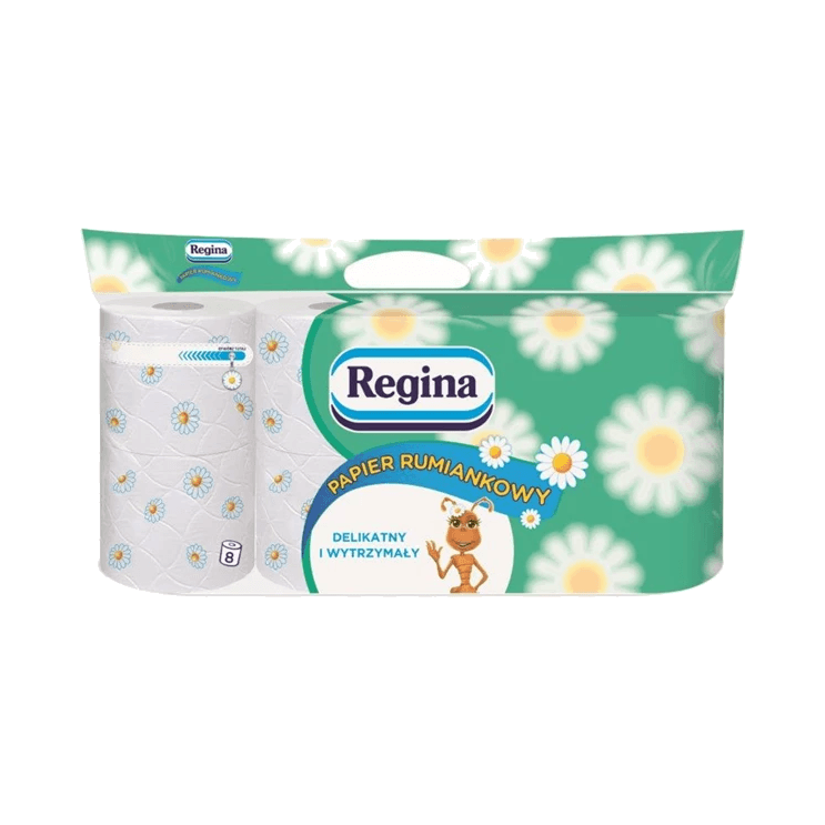 REGINA PAPIER TOALETOWY RUMIANEK 8SZ