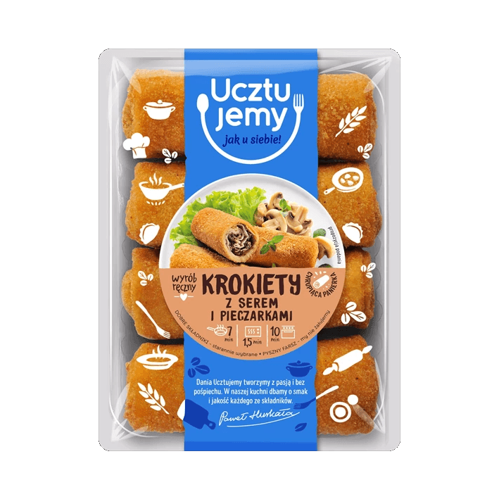 UCZTUJEMY KROKIETY Z SEREM I PIECZAR
