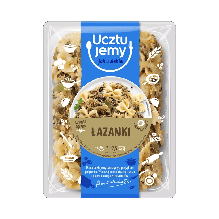UCZTUJEMY ŁAZANKI 400G