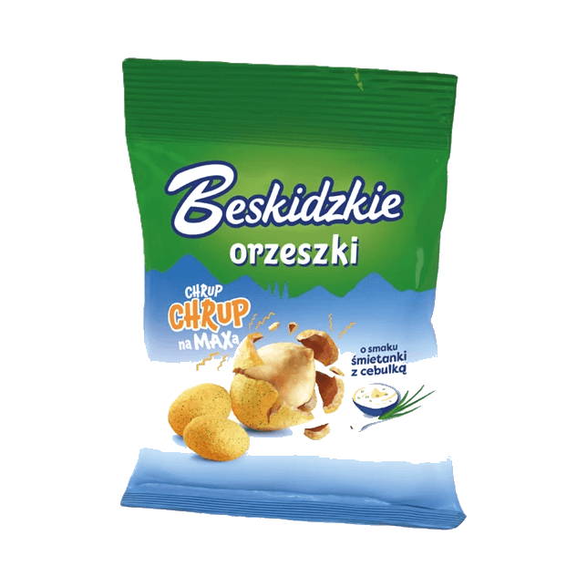 AKSAM BESK.ORZESZKI ŚMIET.CEBULA 70G