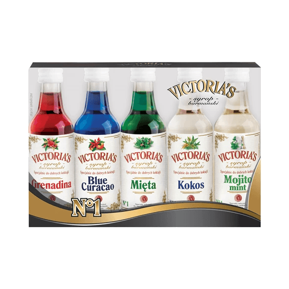VICTORIA'S SYROPY DO DRINKÓW 5*50ML