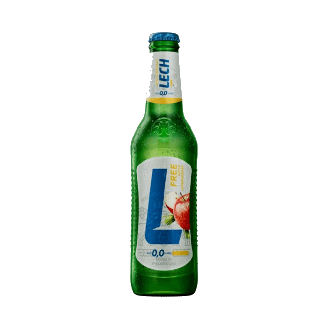LECH PIWO FREE APPLE LEMON BUT 6X330