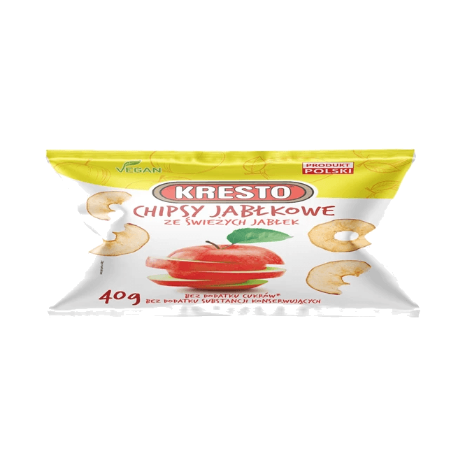 KRESTO CHIPSY JABŁKOWE 40G