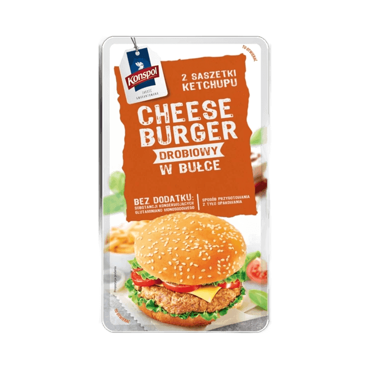 KONSPOL CHEESEBURGER DROBIOWY 320