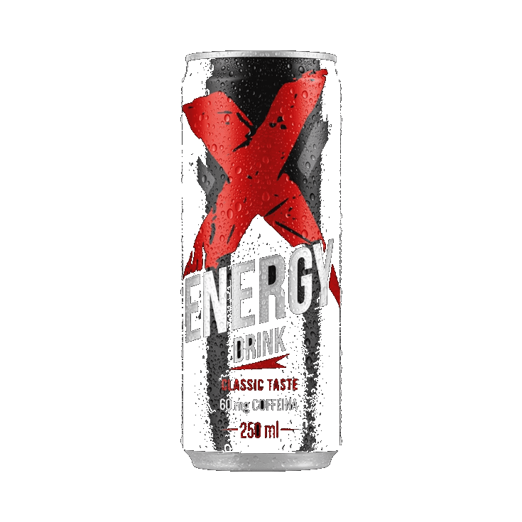 X ENERGY DRINK 60MG KOFEINY 250ML