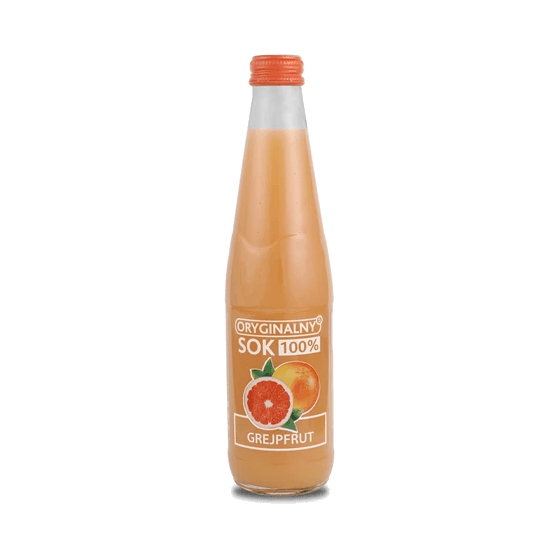 ORYGINALNY SOK,CZERWONY GREJFRUT 330