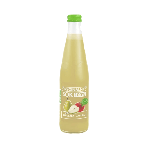 ORYGINALNY SOK GRUSZKA JABŁKO 330ML