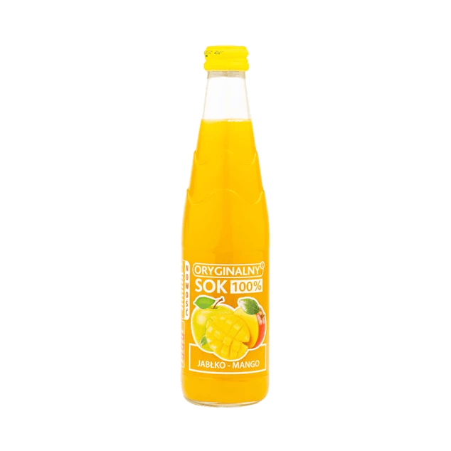 ORYGINALNY SOK JABŁKO-MANGO 330ML