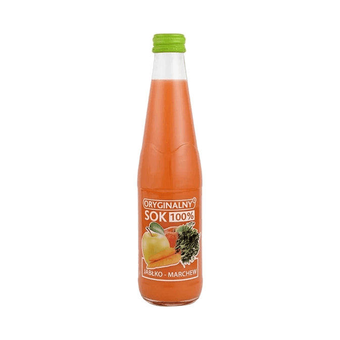 ORYGINALNY SOK JABŁKO-MARCHEW 330ML