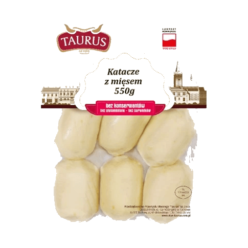 TAURUS KARTACZE Z MIĘSEM 550G