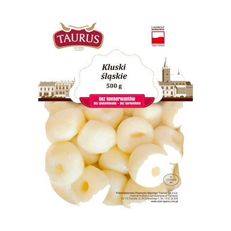 TAURUS KLUSKI ŚLĄSKIE 500G