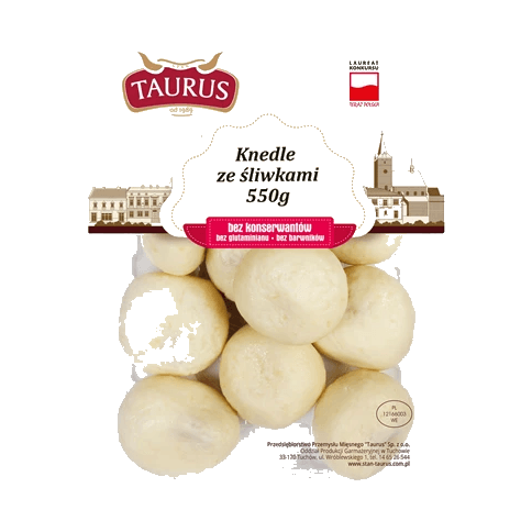 TAURUS KNEDLE ZE ŚLIWKAMI 550G