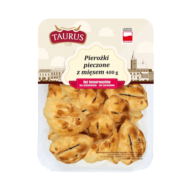 TAURUS PIEROŻKI PIECZ. WŁOSKIE 400G