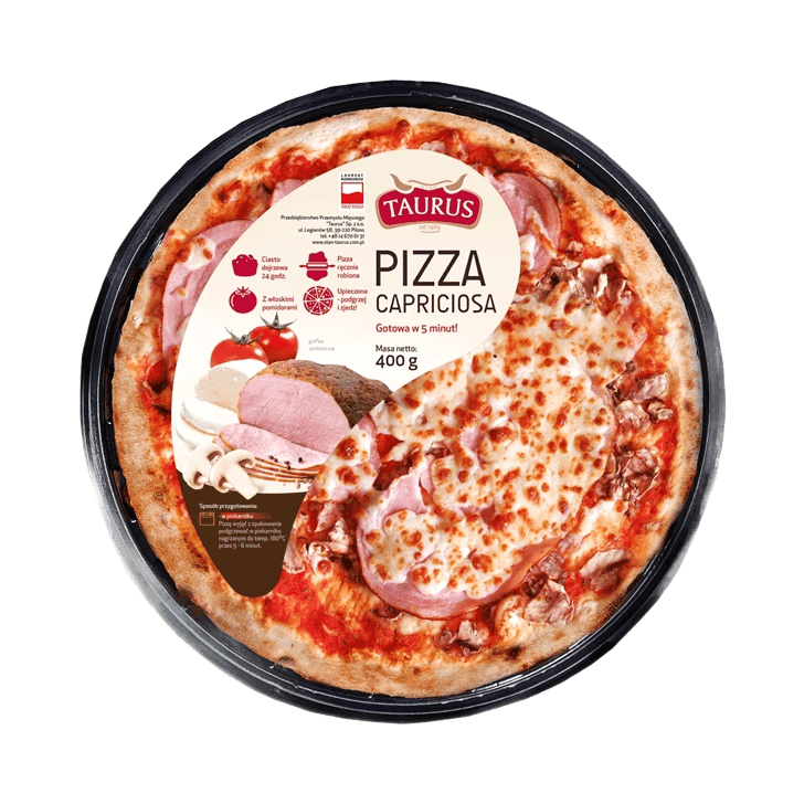 TAURUS PIZZA CAPRICIOSA 400G