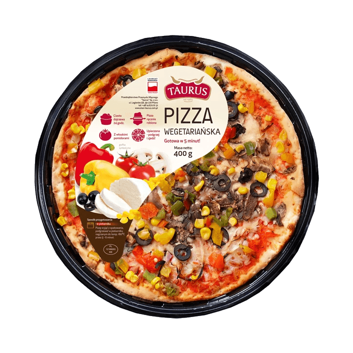 TAURUS PIZZA WEGETARIAŃSKA 400G