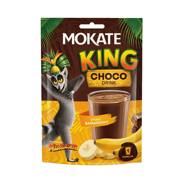 MOKATE KING CHOCO DRINK BANAN 27G