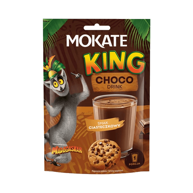 MOKATE KING CHOCO DRINK CIASTECZ.27G