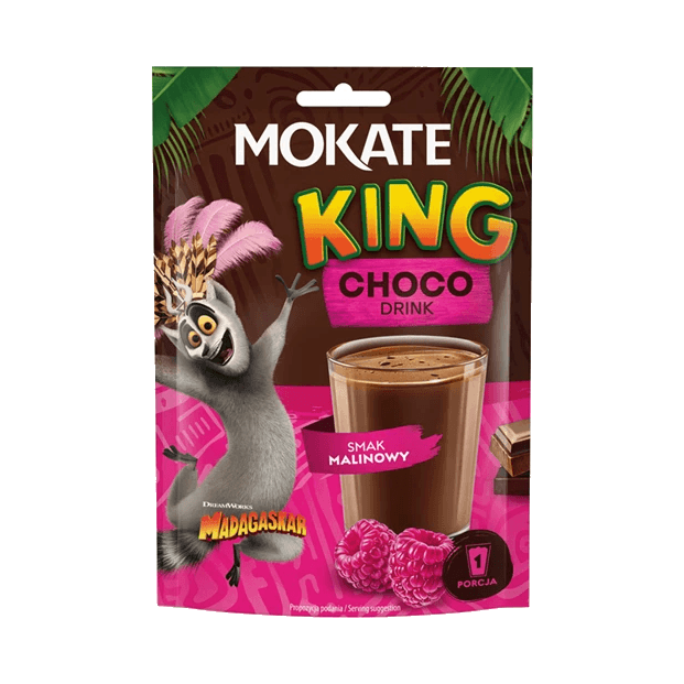 MOKATE KING CHOCO DRINK MALINA 27G