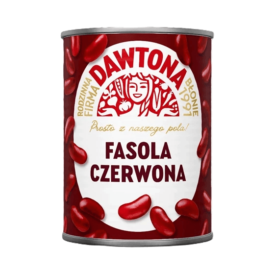 DAWTONA FASOLA CZEROWONA 400G