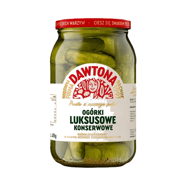 DAWTONA OGÓREK KONSERWOWY 900G