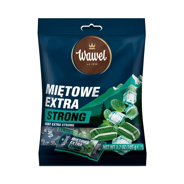 WAWEL,CUKIERKI STORNG MINT 105G
