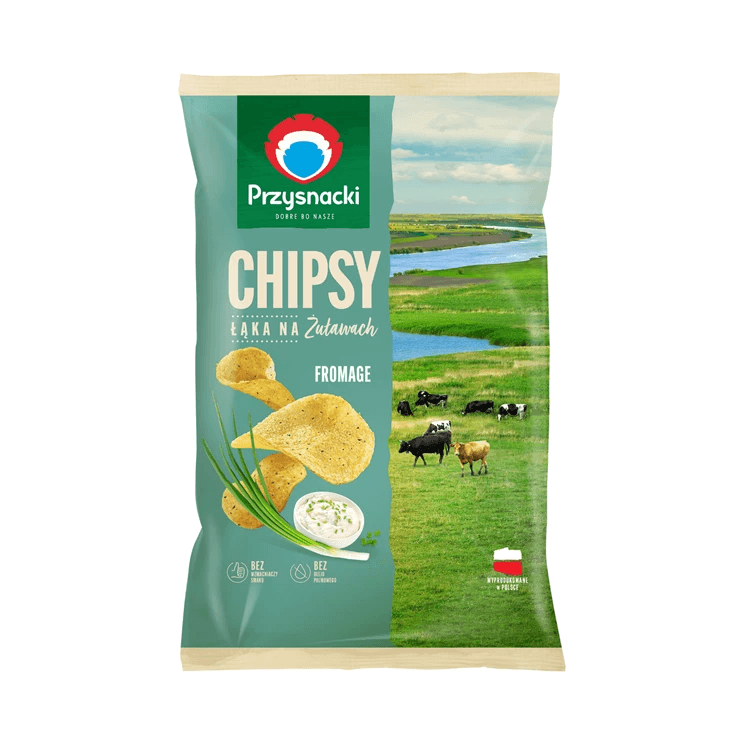PRZYSNACKI CHIPSY.FROMAGE 130G