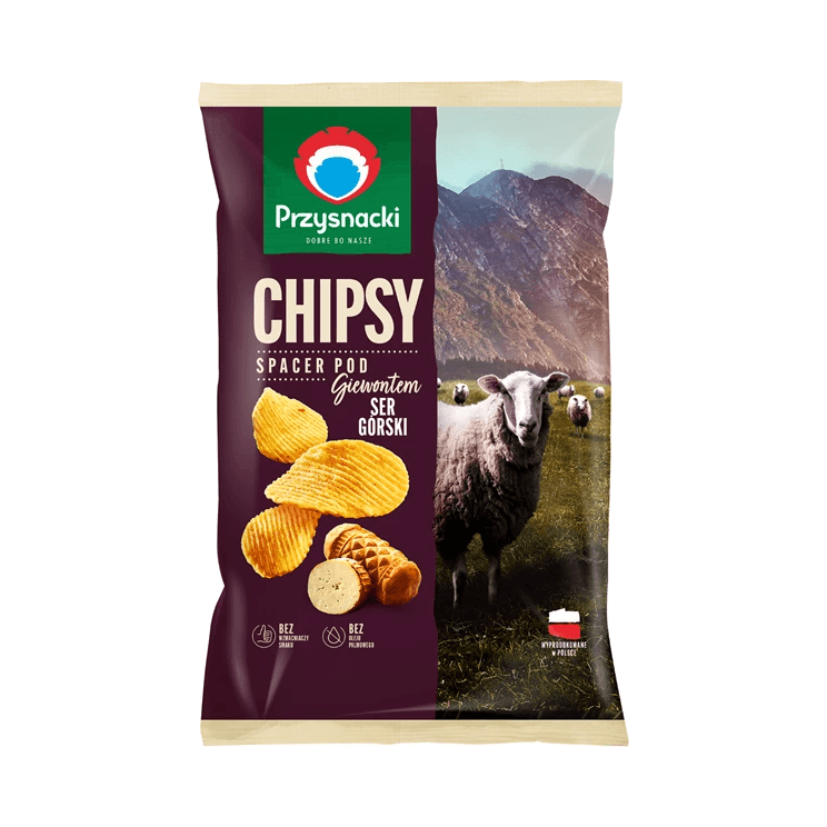 PRZYSNACKI CHIPSY.SER GÓRSKI 130G