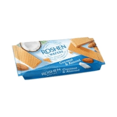 ROSHEN WAFLE KOKOS&MIGDAŁ 216G
