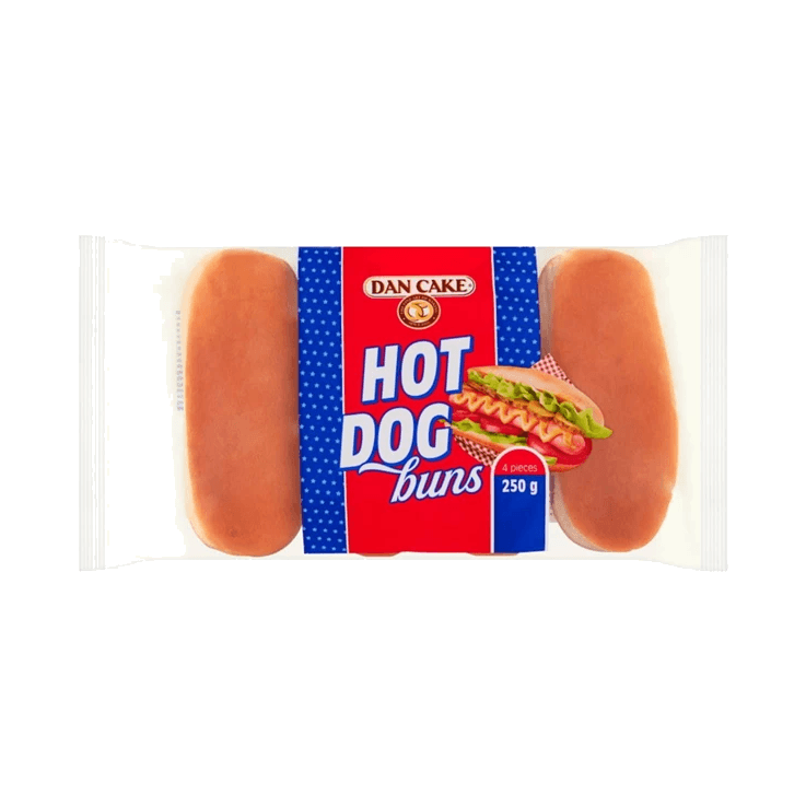 DAN CAKE BUNS HOT DOG 250G