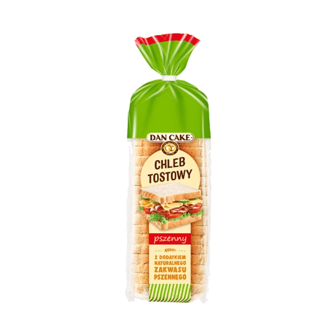 DAN CAKE CHLEB TOSTOWY PSZENNY 500G